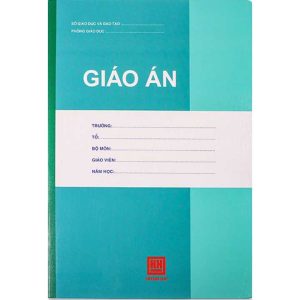 sổ giáo án