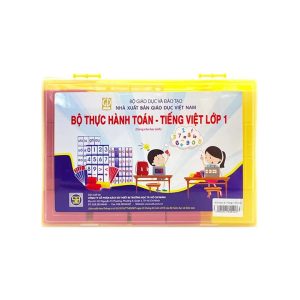 Bộ Thực Hành Toán & TV lớp 1 Hộp 1 TT37