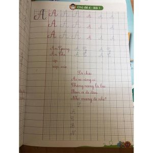 Vở ô li có mẫu chữ lớp 1 – Quyển 3 (Kết nối) Vở ô li