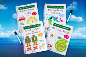 Sách viết xóa thông minh - Bảng cửu chương và Phép cộng Sách viết xoá thông minh