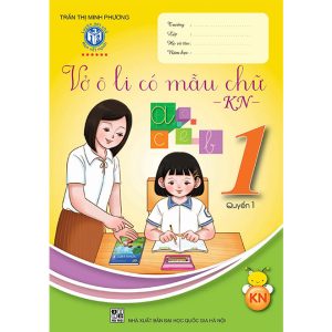 Vở ô li có mẫu chữ lớp 1 - Quyển 1