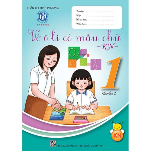 Vở ô li có mẫu chữ lớp 1 - quyển 2