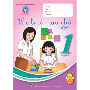 Vở ô li có mẫu chữ lớp 1 - quyển 3