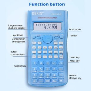 Máy tính khoa học Học sinh đa chức năng Máy tính cầm tay đơn giản Văn phòng phẩm Đồ dùng văn phòng trường học Máy tính khoa học