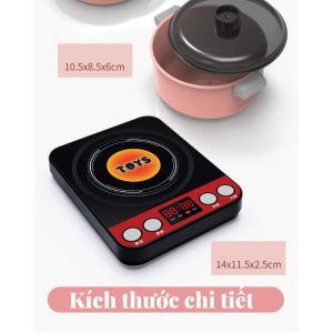 Bộ đồ chơi nấu ăn nhà bếp cao cấp cho bé gái bé trai có dùng pin, quà tặng sinh nhật cho bé, đồ chơi thông minh Bộ đồ chơi nấu ăn