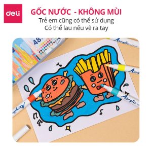 Bút Sơn Màu Acrylic Marker