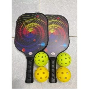 Bộ vợt pickleball bộ 2 vợt kèm túi và 4 bóng cao cấp cho nam nữ chính hàng cao cấp Bộ vợt pickleball