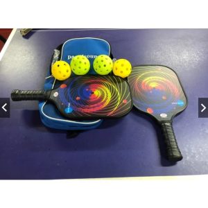 Bộ vợt pickleball bộ 2 vợt kèm túi và 4 bóng cao cấp cho nam nữ chính hàng cao cấp Bộ vợt pickleball
