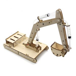 Mô hình máy xúc 2 xi lanh - Đồ chơi DIY Mô hình máy xúc