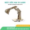 Mô hình máy xúc 2 xi lanh - Đồ chơi DIY Mô hình máy xúc