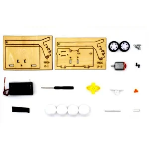 Máy bắn bóng (4 quả bóng) - Đồ chơi DIY Máy bắn bóng